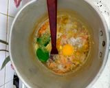 Foto langkah ke 4 dari resep MPASI 8+ "Bubur tim jagung bumbu gulai".