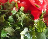 हरे प्याज़ की सब्जी (Hare Pyaz ki sabzi recipe in Hindi) रेसिपी चरण 5 फोटो