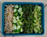 Foto langkah ke 3 dari resep Sego Pecel Kembang Turi.