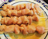 Foto del paso 4 de la receta: Noodles de arroz con brochetas de Pollo y Verduras