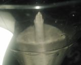 A picture of step 1 of Vanilla shake.