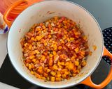 Foto del paso 4 de la receta Solomillo de cerdo en salsa de calabaza y tomate