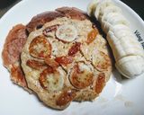 Hình bước làm 6 của món Pancake yến mạch Eat clean yummy!