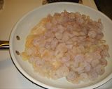 A picture of step 1 of Out of this would shrimp scampi. 🙂.