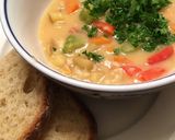 A picture of step 6 of Low fat healthy clam chowder.