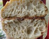 Foto langkah ke 11 dari resep Sourdough bread with oven tangkring 85% hydration.
