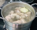 Hình bước làm 1 của món Mì Trứng Nấu Sườn Non