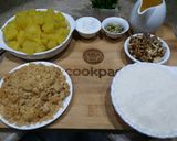 A picture of step 1 of Pumpkin or suji ka halwa #foodies&friends.