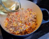 A picture of step 6 of Prawn & Chorizo Risotto.