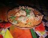 A picture of step 1 of Chicken salna.