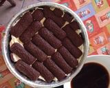 A picture of step 8 of Zuccotto Tiramisu.