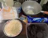 Foto langkah ke 1 dari resep (Dessert) Oreo Cheese Cake.