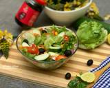 Cucumber, black olive and lettuce salad recipe step 6 photo