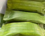Foto langkah ke 5 dari resep Lemper Panggang Teflon isi Serundeng Kelapa.