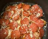 Waffled pizza fries(Pizza box 2) recipe step 2 photo