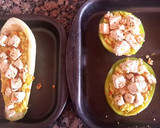 Foto del paso 5 de la receta: Zapallitos y berenjenas rellenas de arroz y tofu
