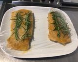 Une image de l'étape 5 de Dos de cabillaud marinade et romarin frais à la plancha.