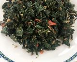 Foto langkah ke 5 dari resep Tumis daun singkong.