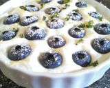 A picture of step 4 of No bake Blueberry Lemon mascarpone Tart.