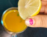 A picture of step 5 of Herbal kadha.