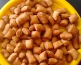 A picture of step 7 of Mandazi bites.