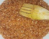 A picture of step 2 of Beef tacos rice.