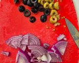 Une image de l'étape 3 de Salade patchwork à la grecque.