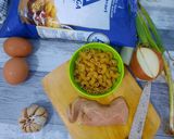 Foto langkah ke 1 dari resep Omelet Makaroni / Maklor / Makaroni Telor.
