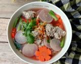 A picture of step 5 of Radish and Pork Soup.