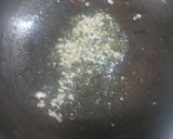 A picture of step 3 of Chicken fettuccine creamy pink pasta.