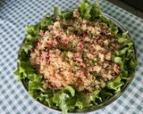 Une image de l'étape 26 de Taboulé aux tomates, légumes, raisins, herbes et épices.