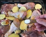 Foto del paso 5 de la receta Muslos y contramuslos de pollo asado a la cerveza