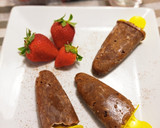 Foto del paso 6 de la receta: Palitos helados de arroz con leche chocolatada