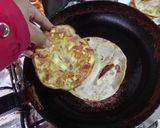 A picture of step 3 of Omelette Tacos.