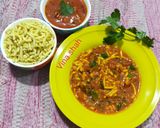 सेव टमाटर सब्जी(Seb tamatar ki sabzi recipe in HindI) रेसिपी चरण 6 फोटो