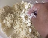A picture of step 3 of Nankhatai.