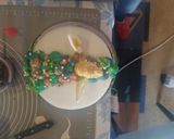 Unikornis torta recept fázis 7 fotója