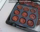 Foto del paso 7 de la receta: Brownie muffins de nueces y plátano (sin gluten)