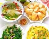 Hình bước làm 5 của món Mâm cơm gia đình thời Covid 19
