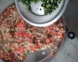 A picture of step 7 of Tiranga Rose Momos.