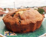 Foto del paso 4 de la receta: Budín de banana 🍌, chips de chocolate 🍫 y nueces