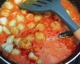 Foto langkah ke 4 dari resep Balado Terong dan Bakso.