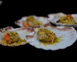 Foto del paso 2 de la receta Vieiras a la plancha con aceite de pistachos