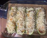 Foto del paso 6 de la receta: Calabacines rellenos de carne y verduras