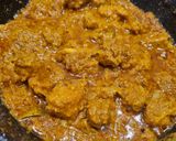 A picture of step 3 of Spicy Mutton Masala or Aloo Gosht.