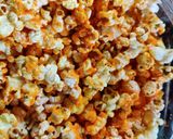 A picture of step 2 of Cheese masala popcorn.