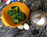 Foto del paso 1 de la receta: Brócoli con salsa blanca y huevo