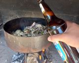 Foto del paso 5 de la receta: Pollo al verdeo en disco de arado!!