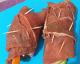 Foto del paso 3 de la receta: Rollitos de bistec con verduras