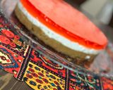 عکس مرحله 8 از دستور چیز کیک هلو
